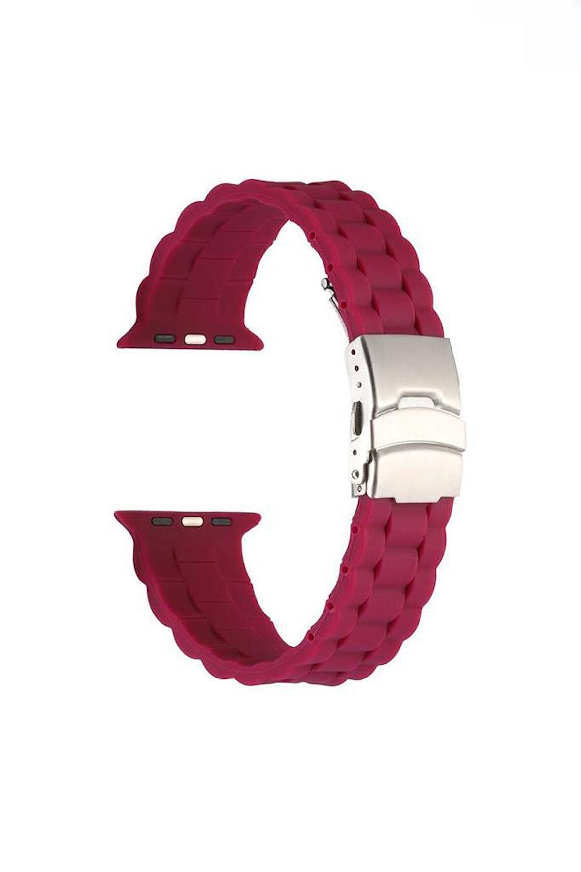 Apple Watch Ultra 49mm Renkli ​​​​KRD-72 Silikon Strap Kayış