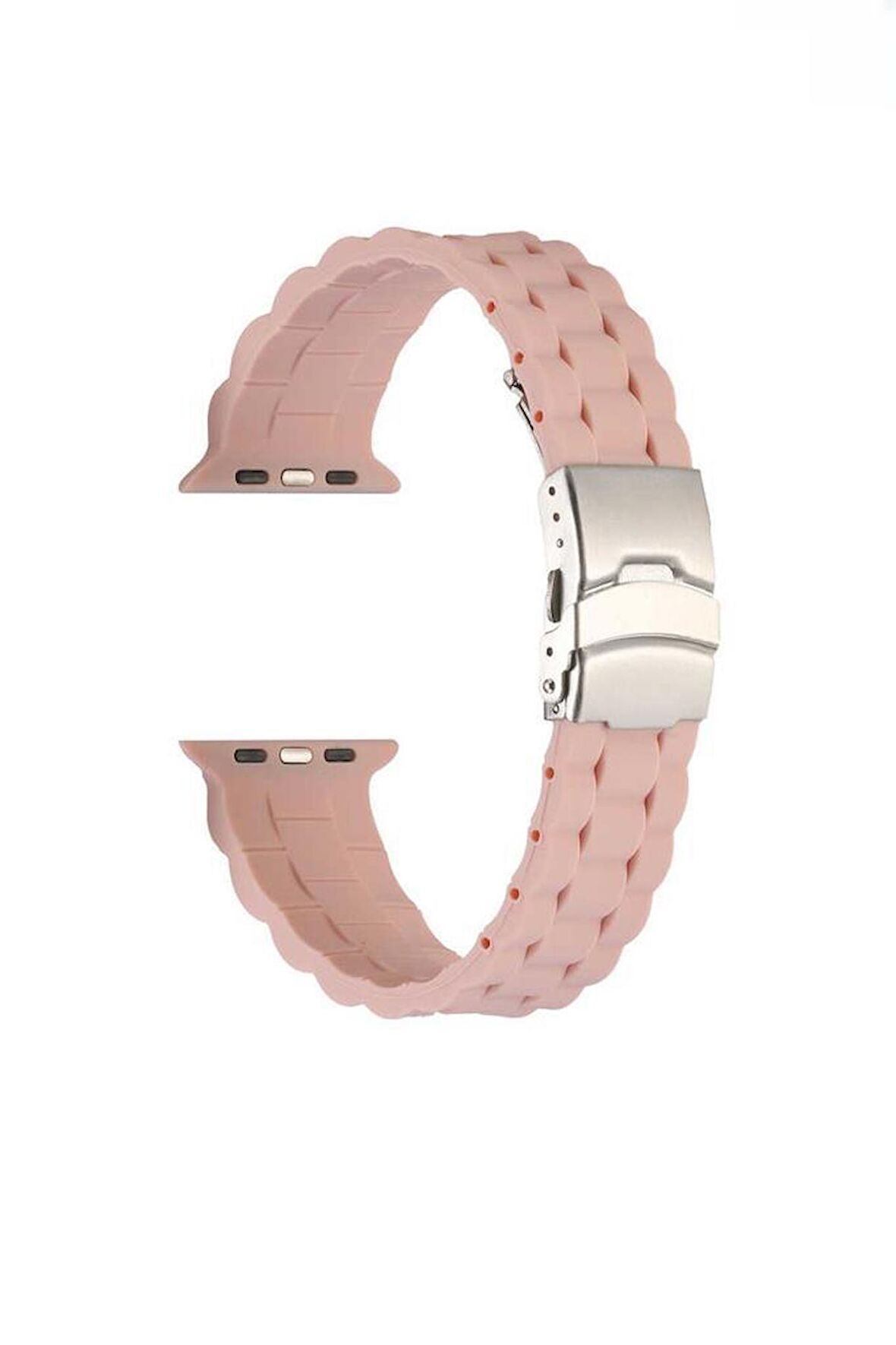Apple Watch Ultra 49mm Renkli ​​​​KRD-72 Silikon Strap Kayış