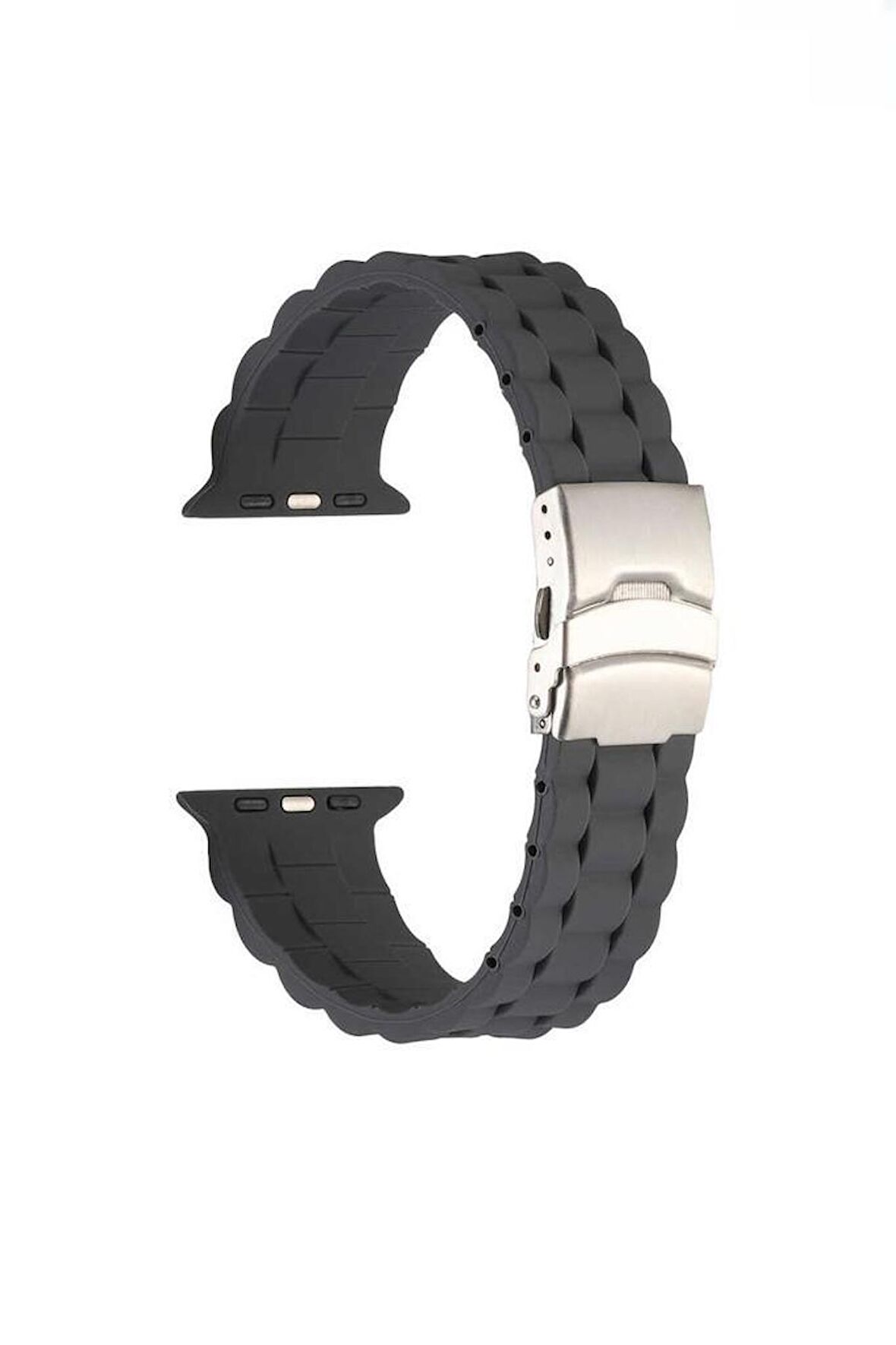 Apple Watch Ultra 49mm Renkli ​​​​KRD-72 Silikon Strap Kayış