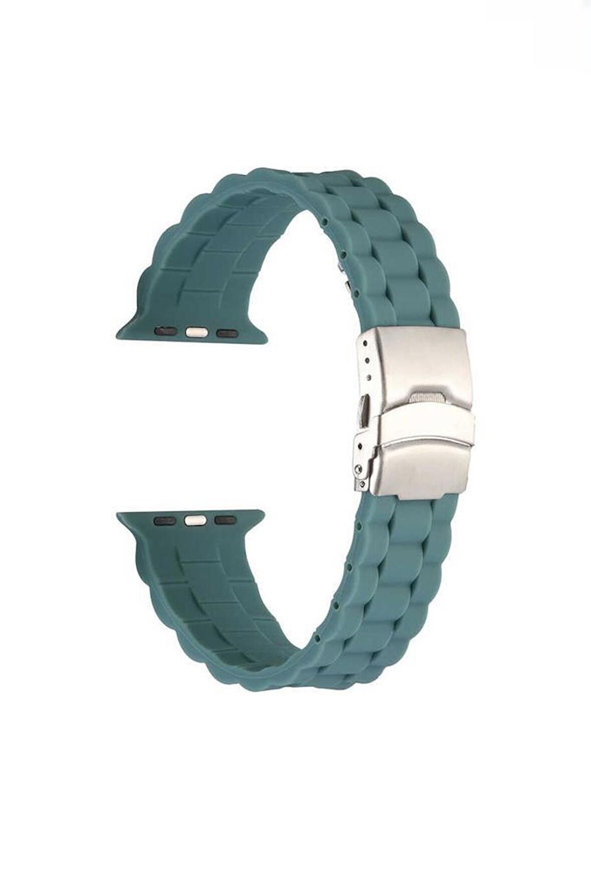 Apple Watch Ultra 49mm Renkli ​​​​KRD-72 Silikon Strap Kayış