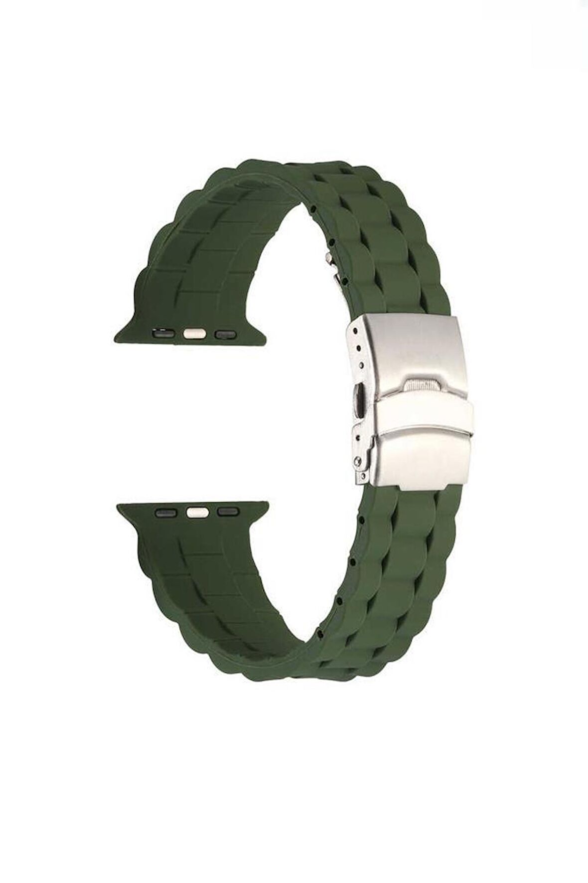 Apple Watch Ultra 49mm Renkli ​​​​KRD-72 Silikon Strap Kayış