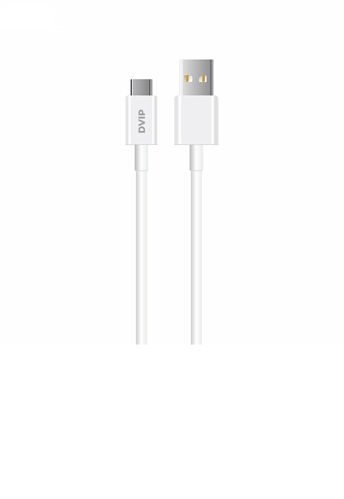 Global L34 6A 120W Fast Charging UsbA to Type-C Data ve Hızlı Şarj Kablosu 1M Beyaz