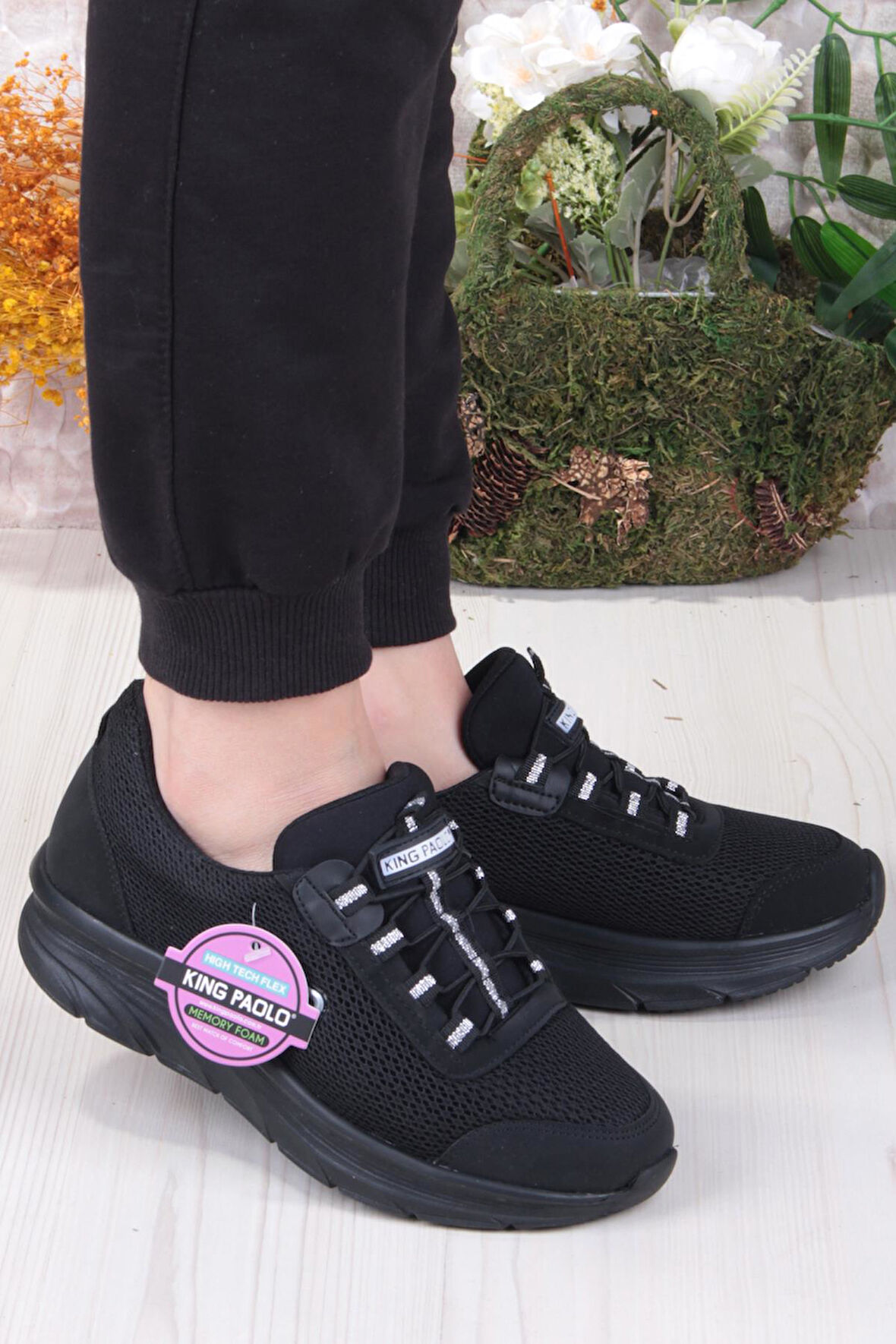 Fort King Luna Rahat Hafif Memory Foam Taban Sneaker Kadın Ayakkabı