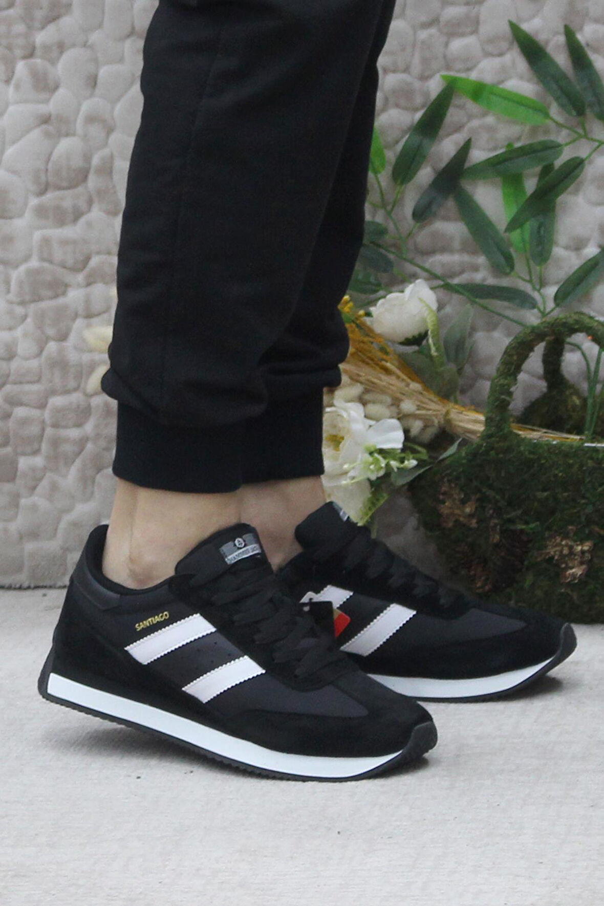 Hammer Jack 101 24985 Siyah Beyaz Orijinal Ürün Erkek Sneaker Ayakkabı