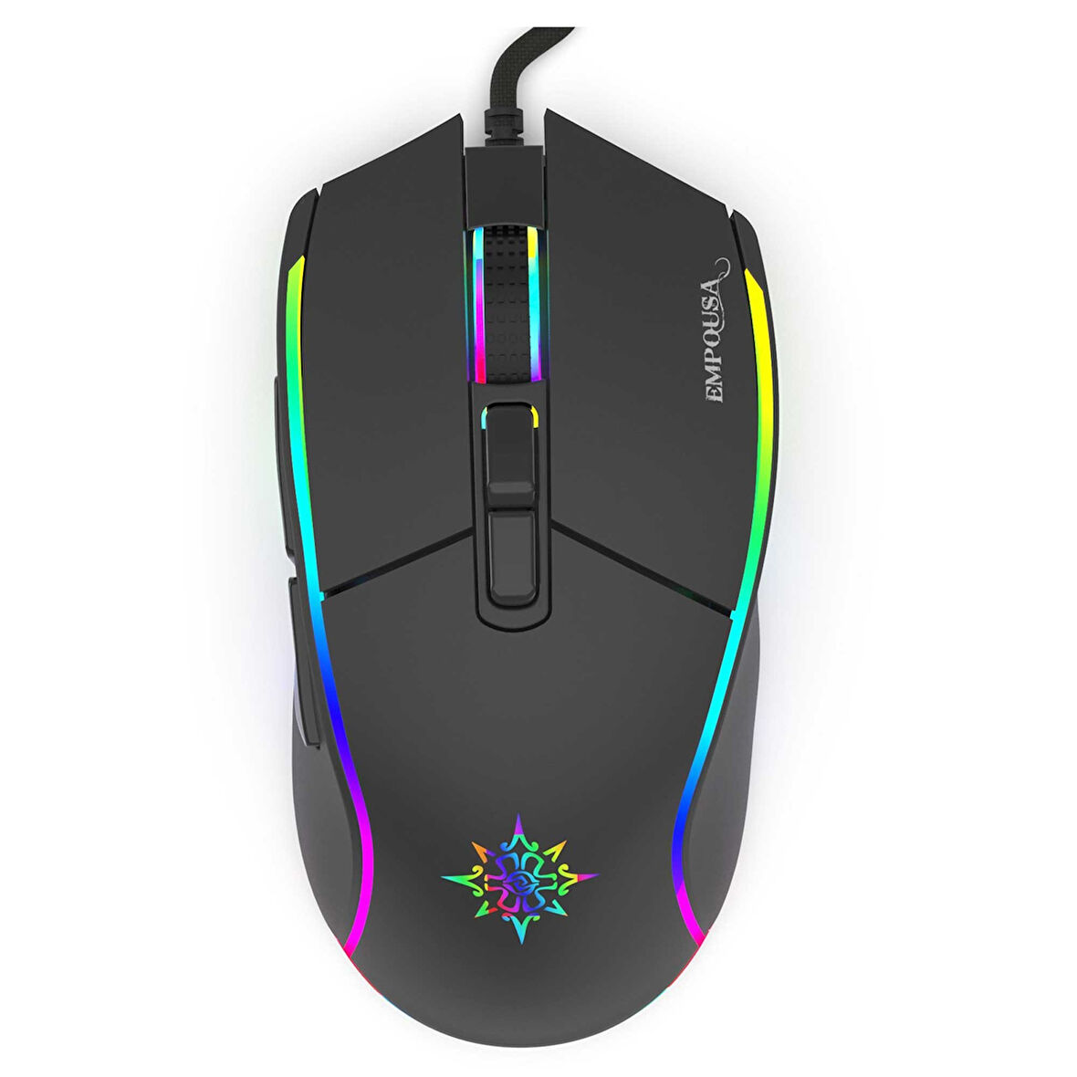 INCA IMG-343 6400 DPI RGB Kablolu Siyah Oyuncu Mouse