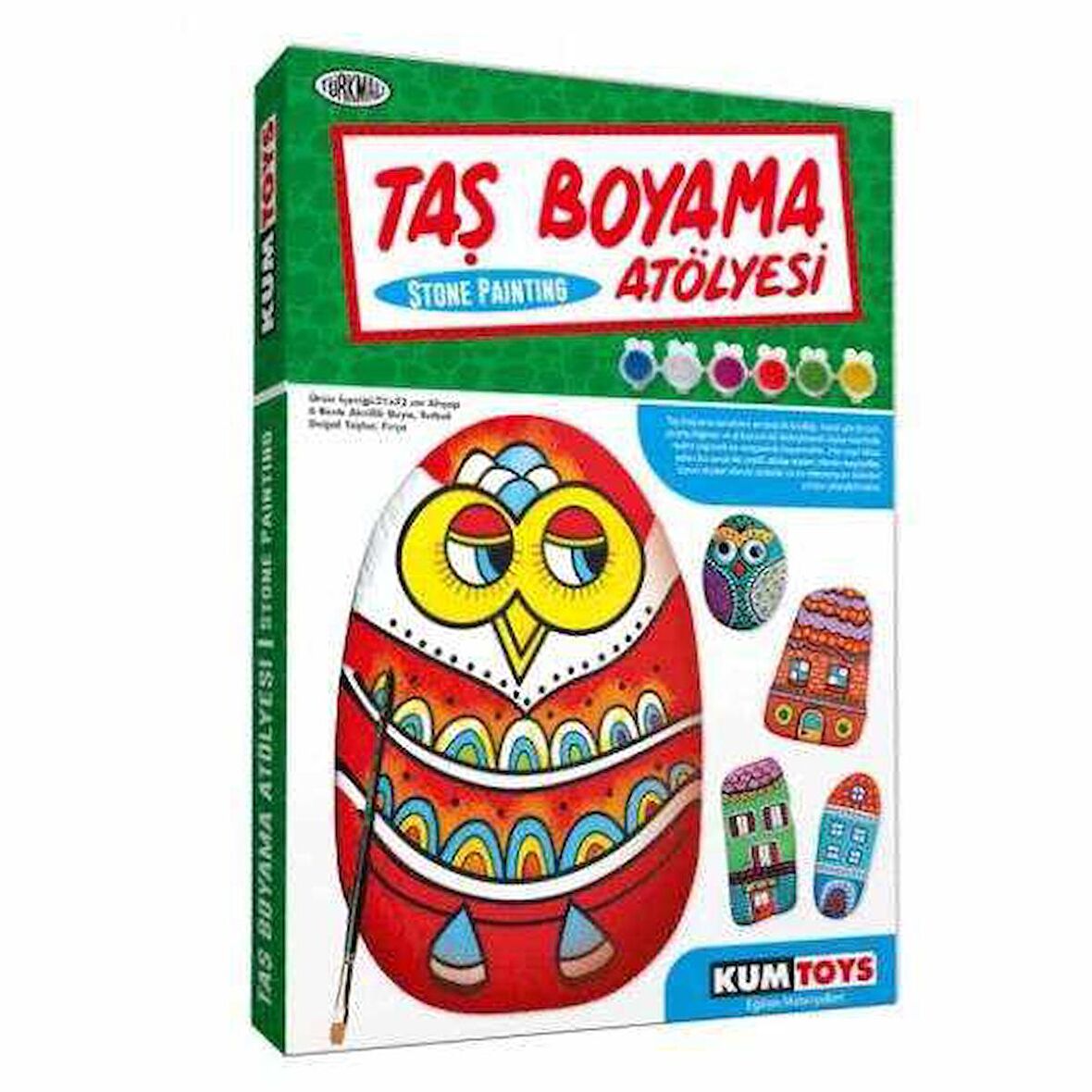 Kumtoys Taş Boyama Seti Stone Painting