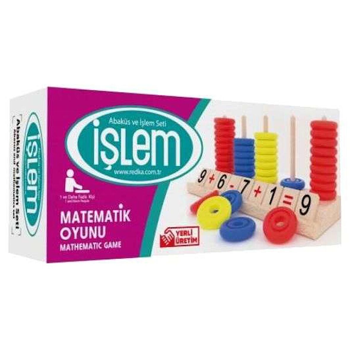 Redka İşlem Matematik Oyunu Redka Matematik İşlem Abaküs ve İşlem Seti