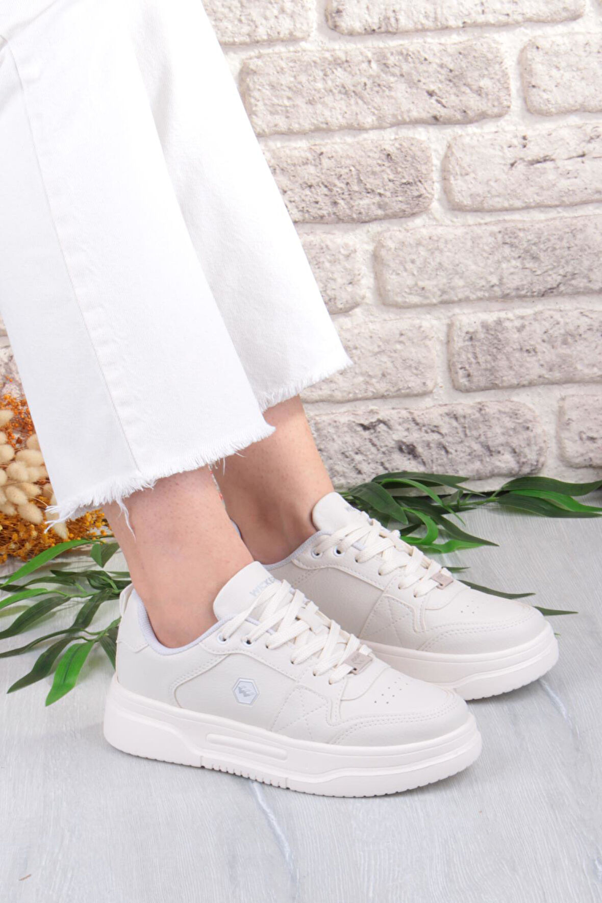 Fort 2933 Wks Rahat Hafif Kalın Taban Kadın Spor Ayakkabı