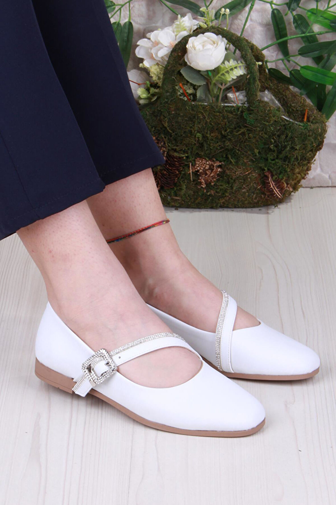 Fort 01-624 Soft Toka Detaylı Rahat Kadın Babet