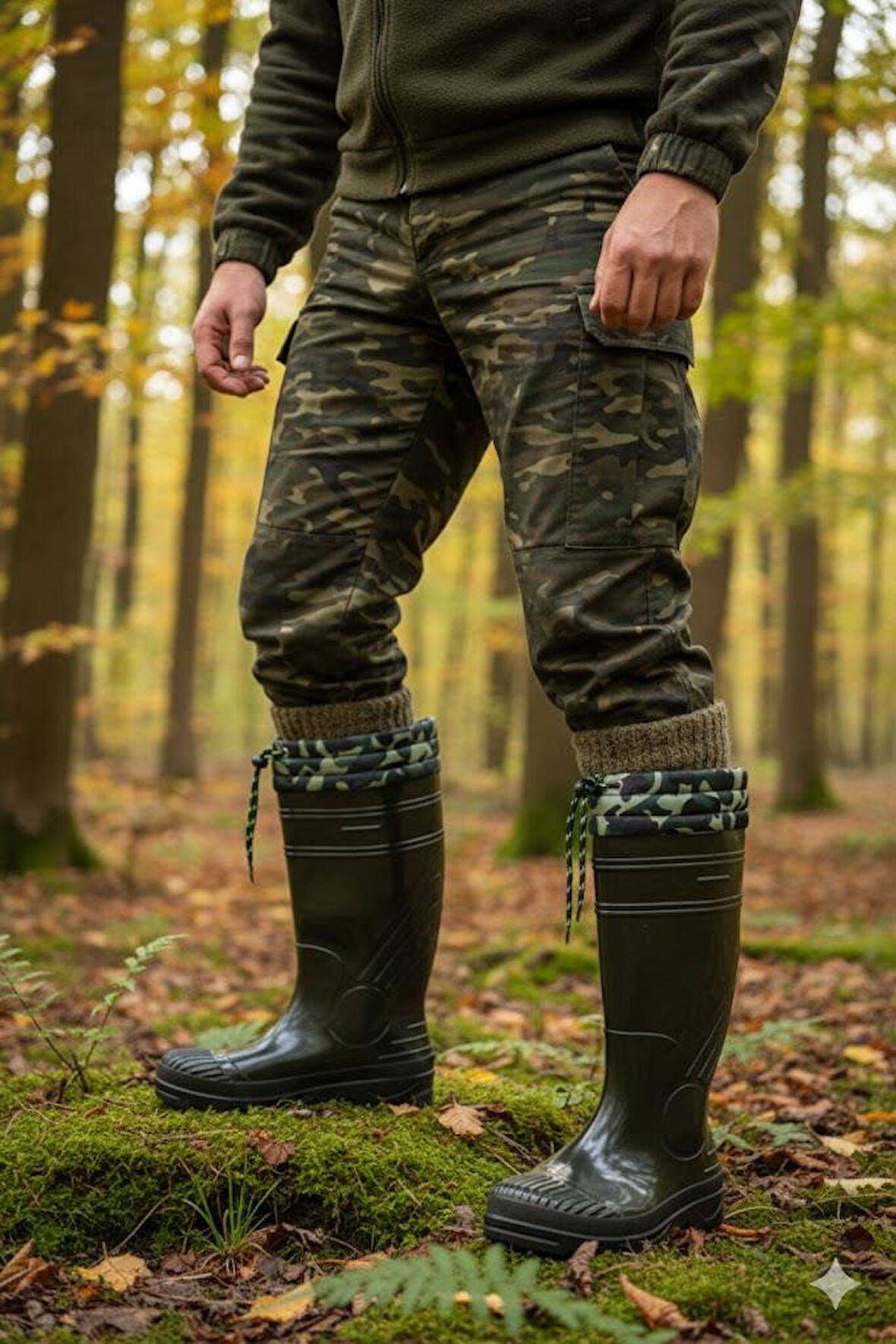 Fort 1197 Ulaş İçi Kürklü 40 Cm Uzunluk Pvc %100 Su Geçirmez Tarım Çiftçi Sulama İş Çizmesi