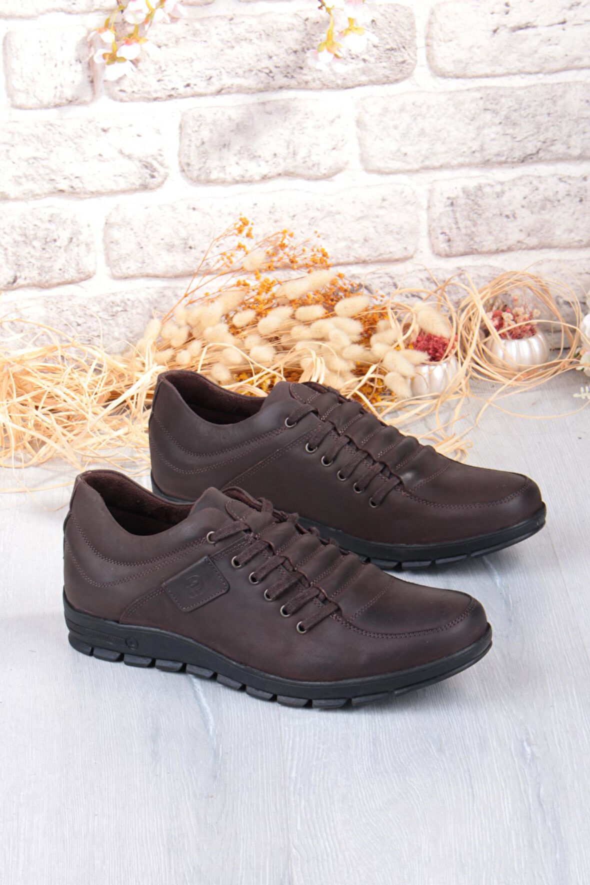 Mehmet Mete 3330 Grezör Rahat Kauçuk Taban Orijinal Hakiki Deri Erkek Ayakkabı