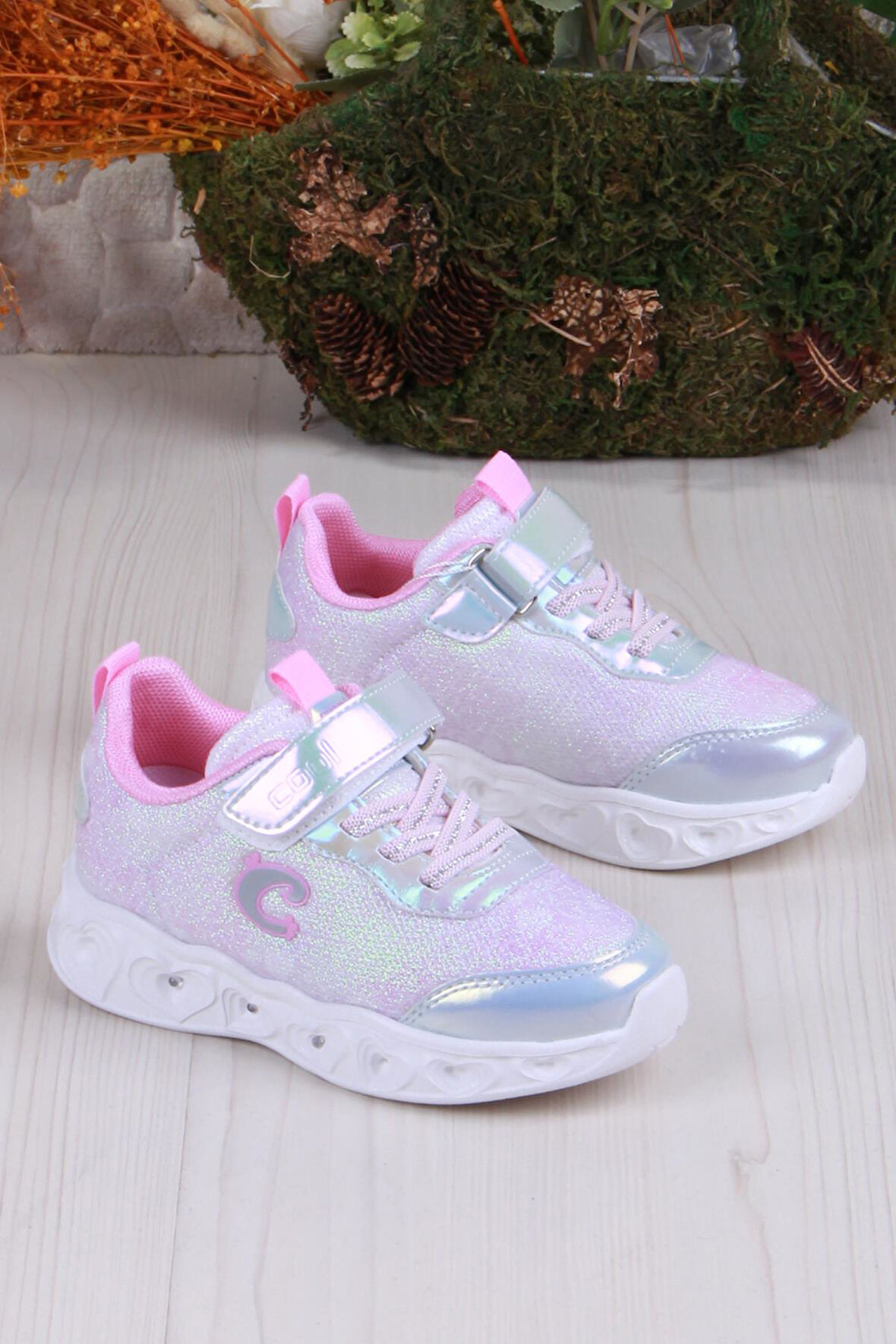 Fort Cool Yuki Rahat Hafif Sneaker Işıklı Kız Çocuk Ayakkabı