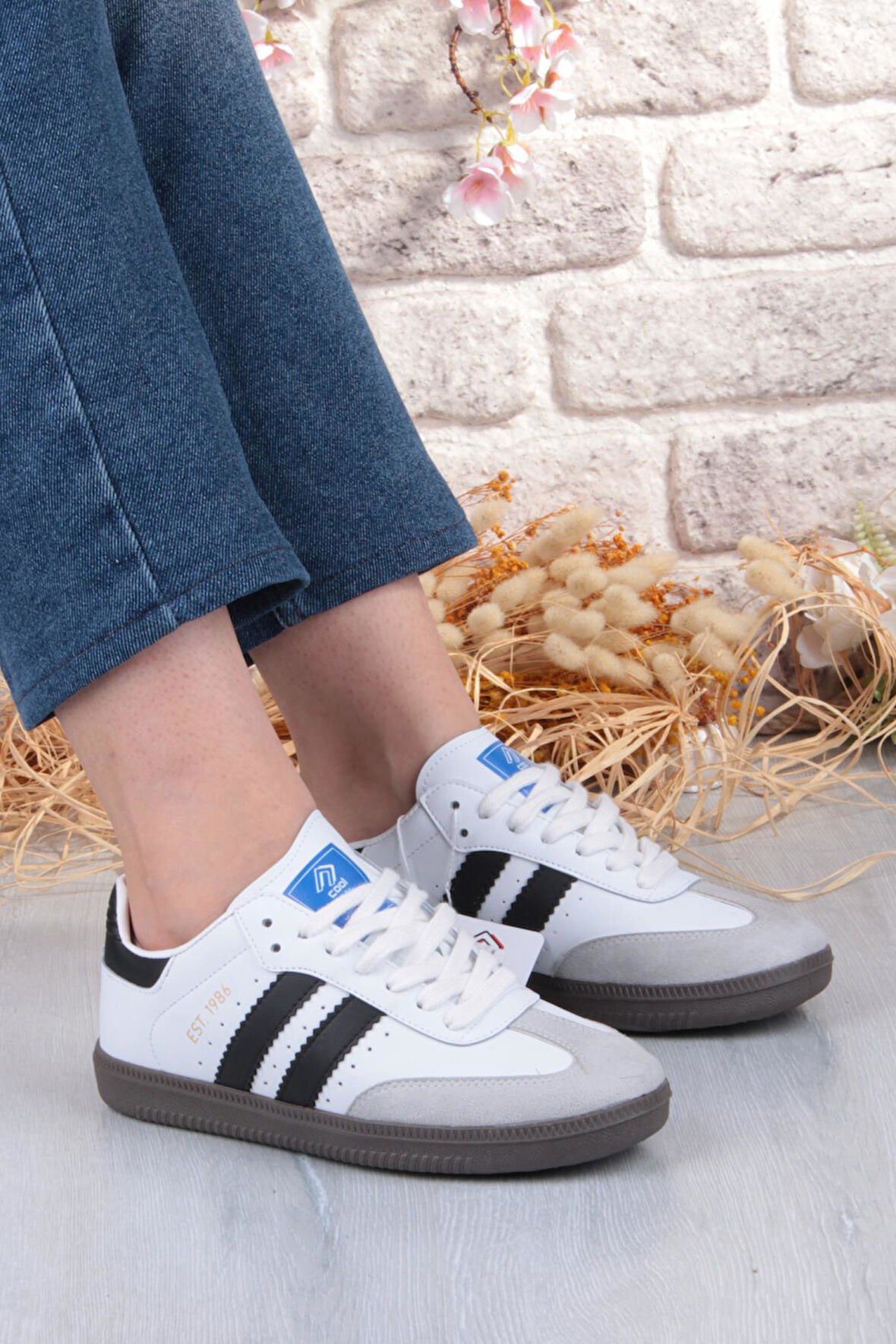 Fort Cool Angola Rahat Esnek Kadın Sneaker Ayakkabı