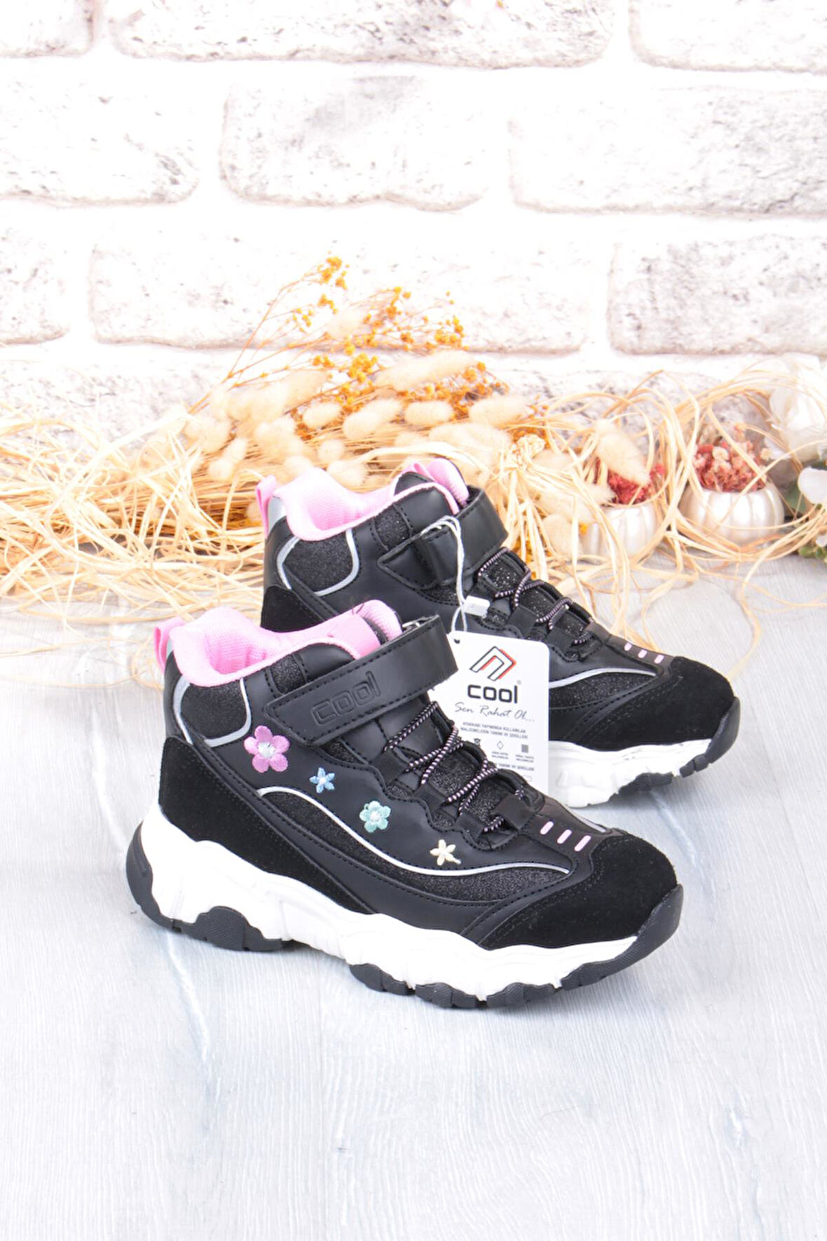 Fort Cool Bella Rahat Sıcak Astar Kaymaz Taban Kız Çocuk Bot