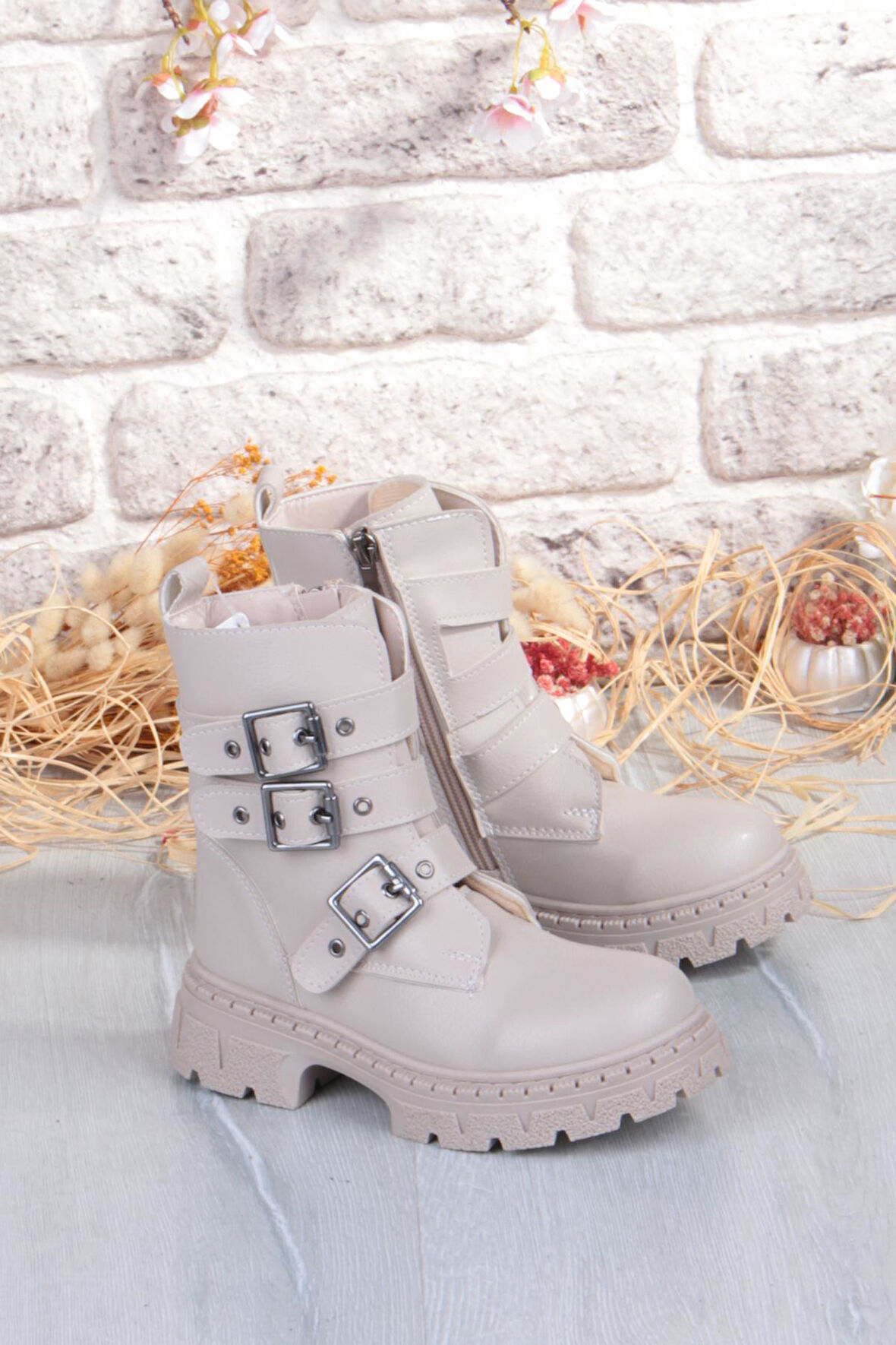 Fort Cool Caneda Anatomik Sıcak Astar Kaymaz Taban Kız Çocuk Bot