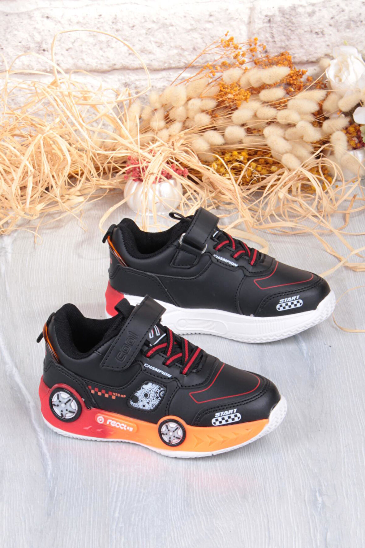 Fort Cool Racing Rahat Hafif Araba Figürlü Erkek Çocuk Ayakkabı