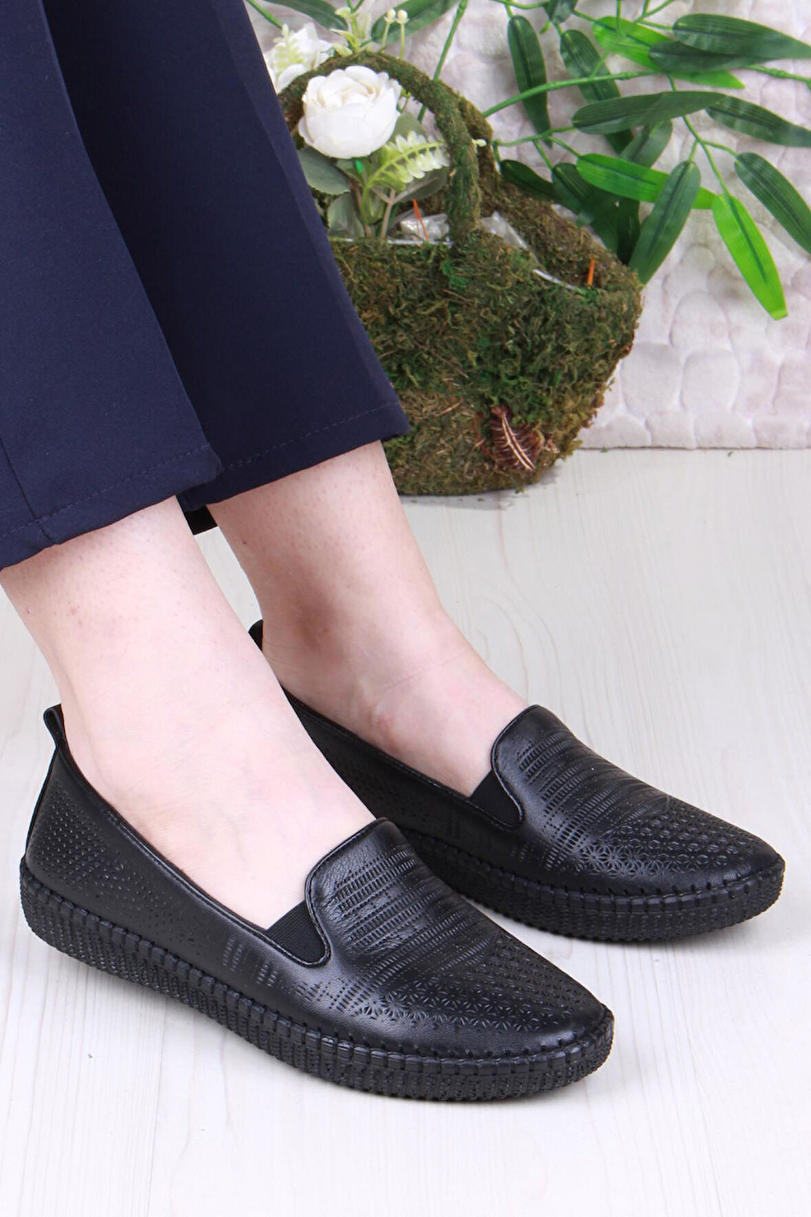 Pepita 427232 Anatomik Rahat Esnek Hakiki Deri Kadın Ayakkabı