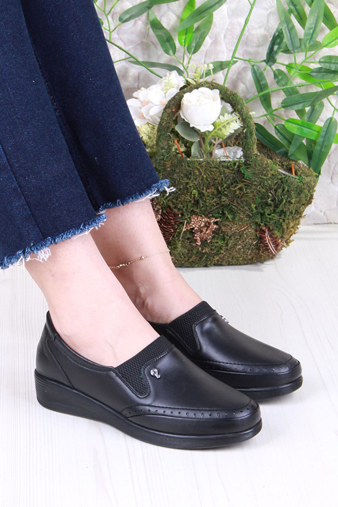 Pepita 428777 Anatomik Rahat Esnek Hakiki Deri Kadın Ayakkabı