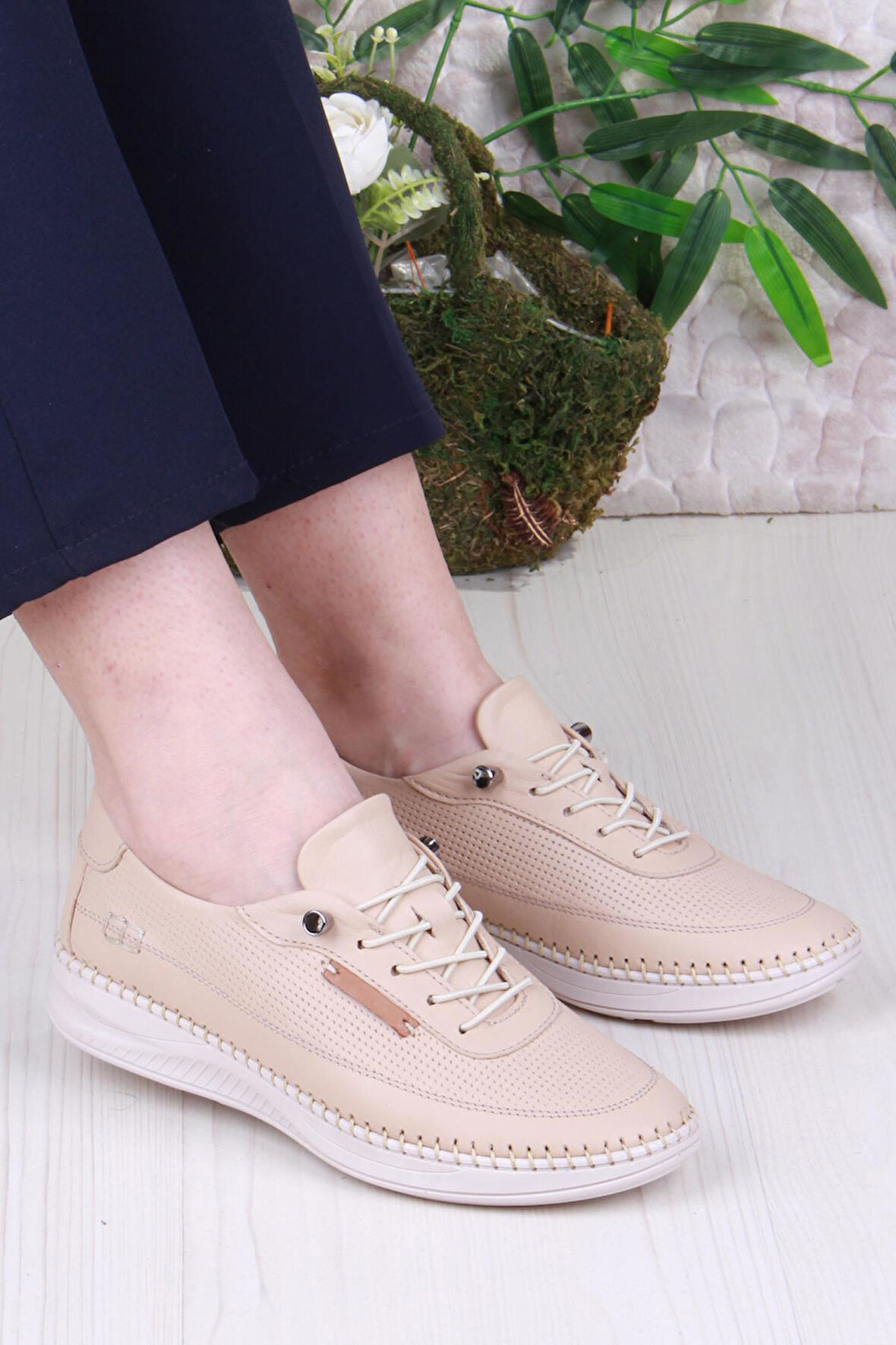 Pepita 429550 Anatomik Rahat Esnek Hakiki Deri Kadın Ayakkabı