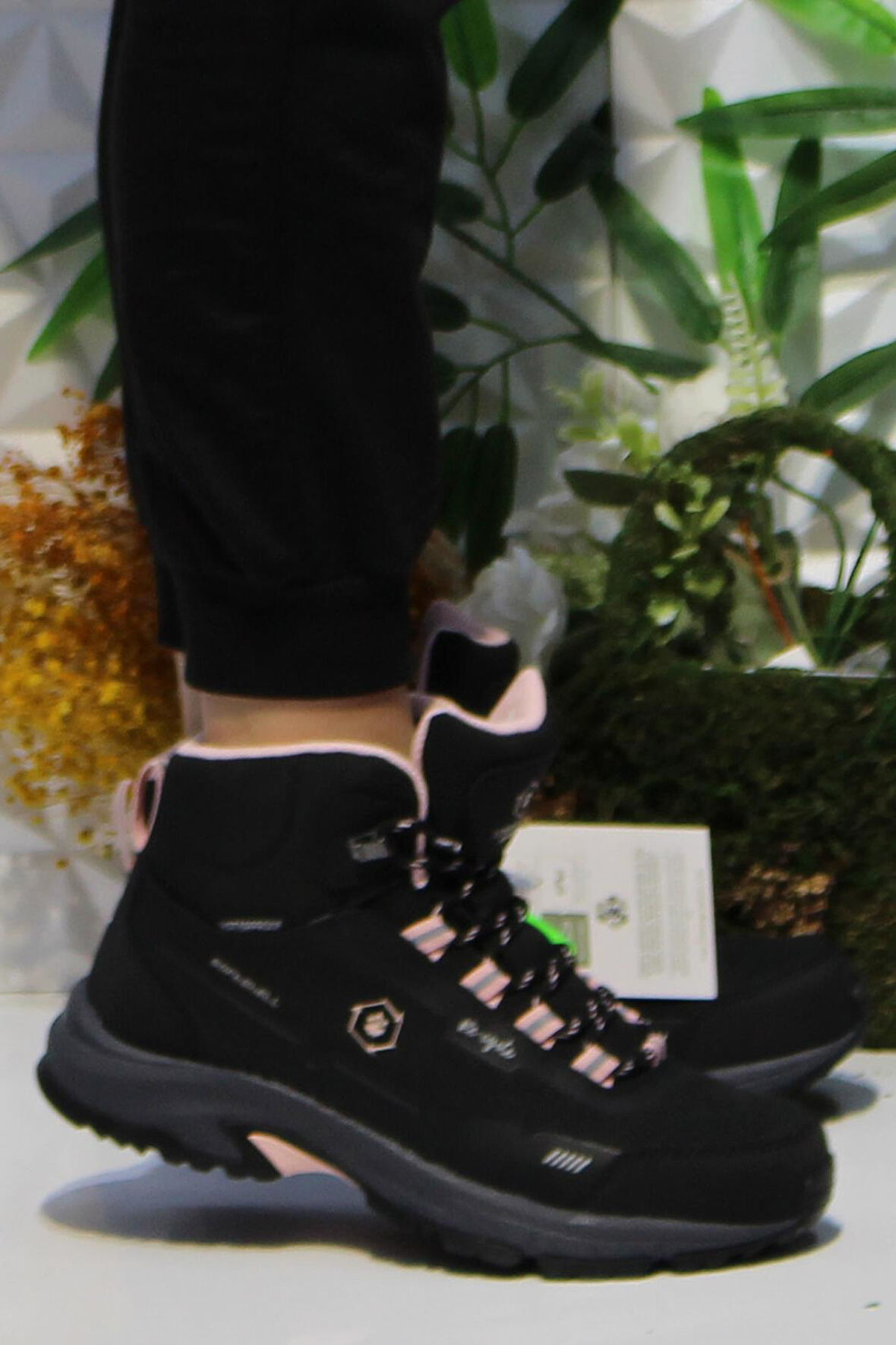 Lumberjack Eco Wmn Hı Siyah Anatomik Orijinal Ürün Su Geçirmez Waterproof Outdoor Bot