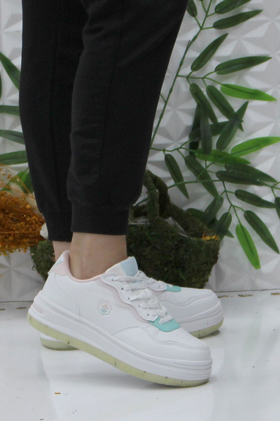 Lumberjack Harley Beyaz Rahat Orijinal Ürün Sneaker Kadın Ayakkabı