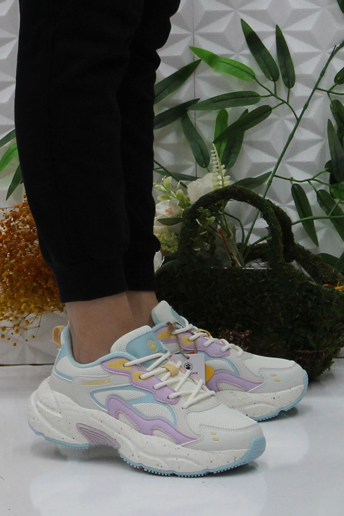 Lumberjack Fanto Kırık Beyaz Rahat Orijinal Ürün Sneaker Kadın Ayakkabı