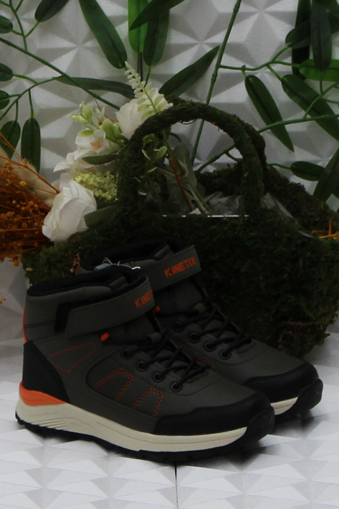 Kinetix Edras Hı Haki Rahat Orijinal Ürün Kaymaz Taban Erkek Çocuk Bot