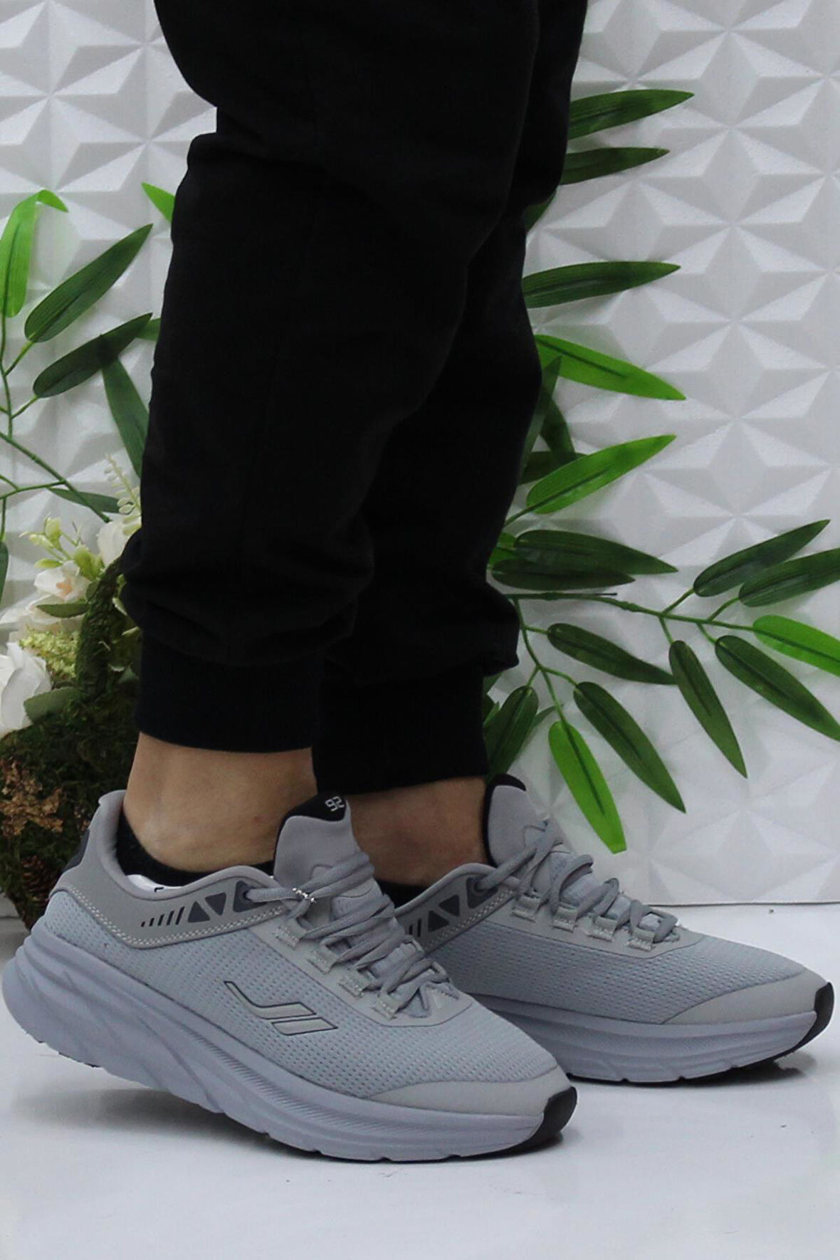 Lescon Glıtch Easystep Gri Rahat Orijinal Ürün Erkek Spor Ayakkabı