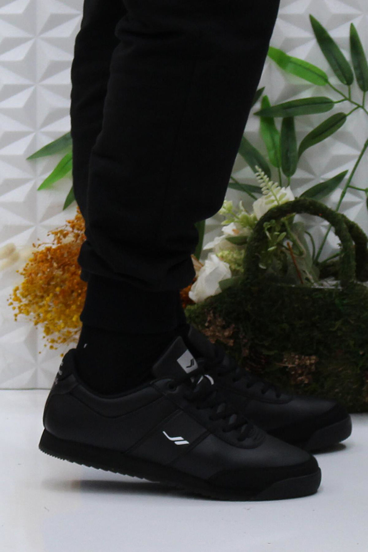 Lescon Flınt 3 Siyah Rahat Orijinal Ürün Spor Ayakkabı Sneaker Ayakkabı