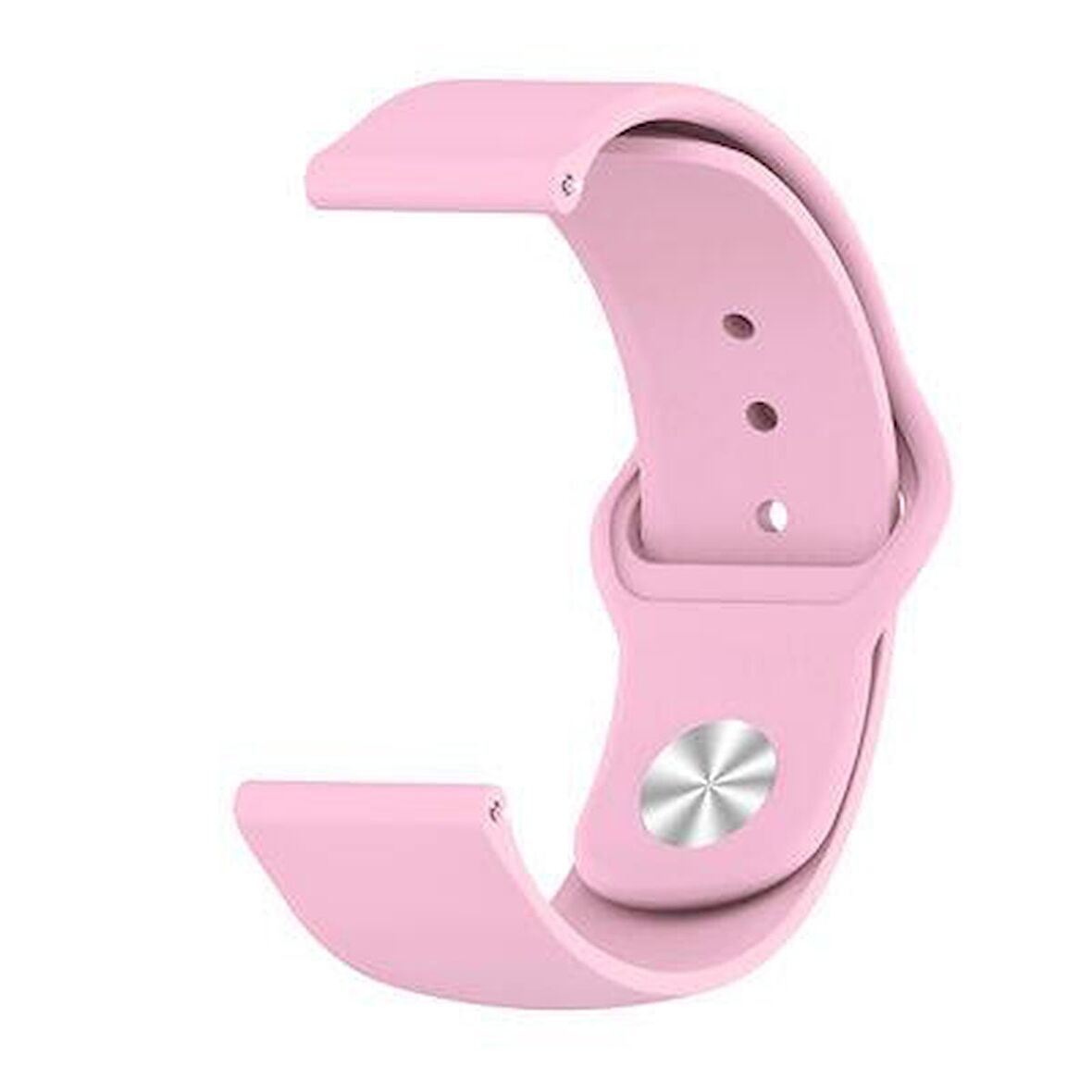 Oppo Watch 46mm 22mm Soft Silikon Kordon + Metal Kordon Dönüştürücü 