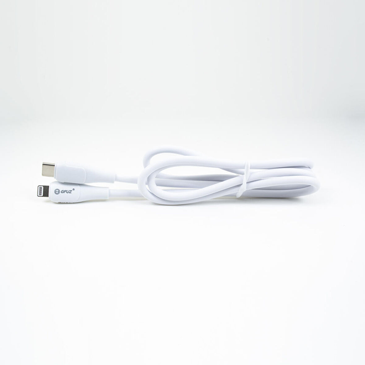 Global CA119 3A PD20 Type-C to Lightning Data ve Hızlı Şarj Kablosu Beyaz