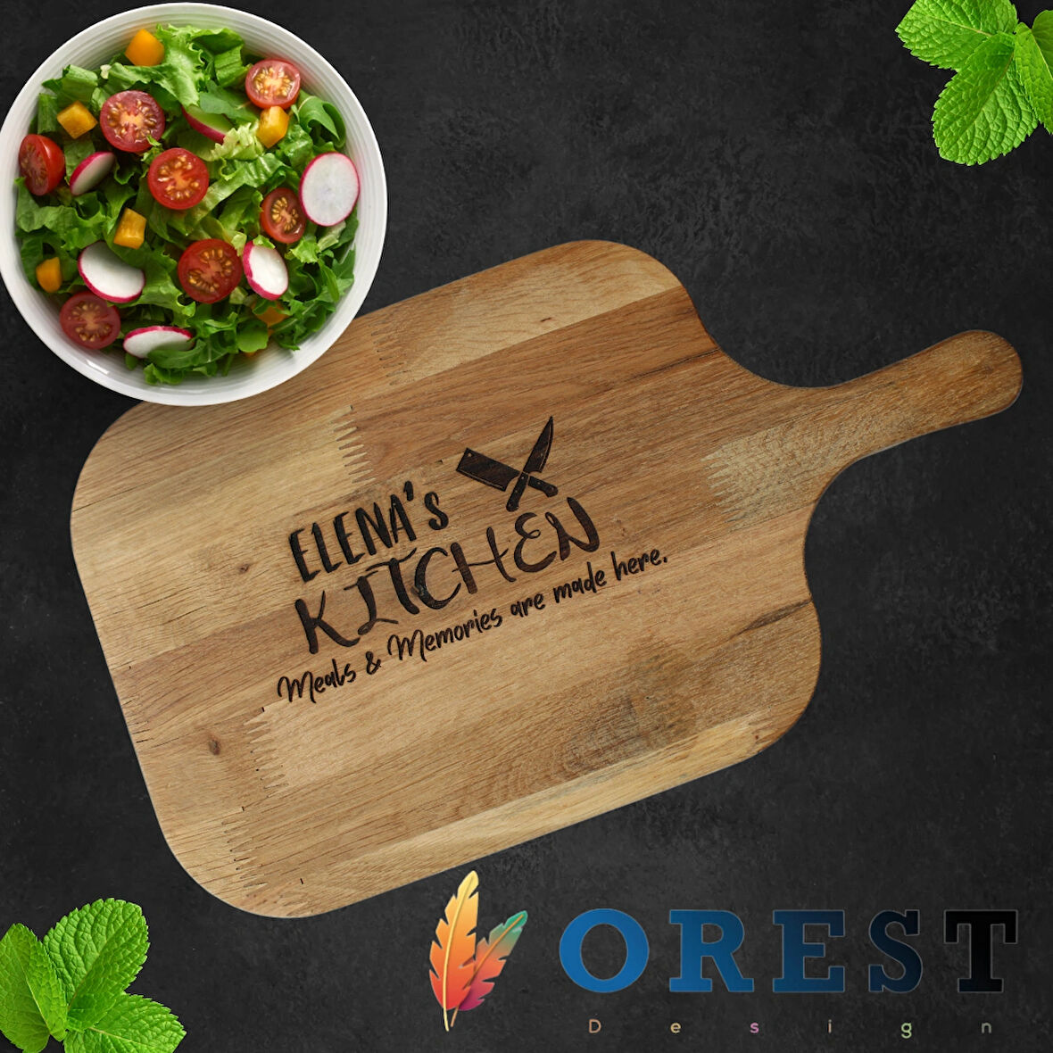 Kişiye Özel Kesme Tahtası
