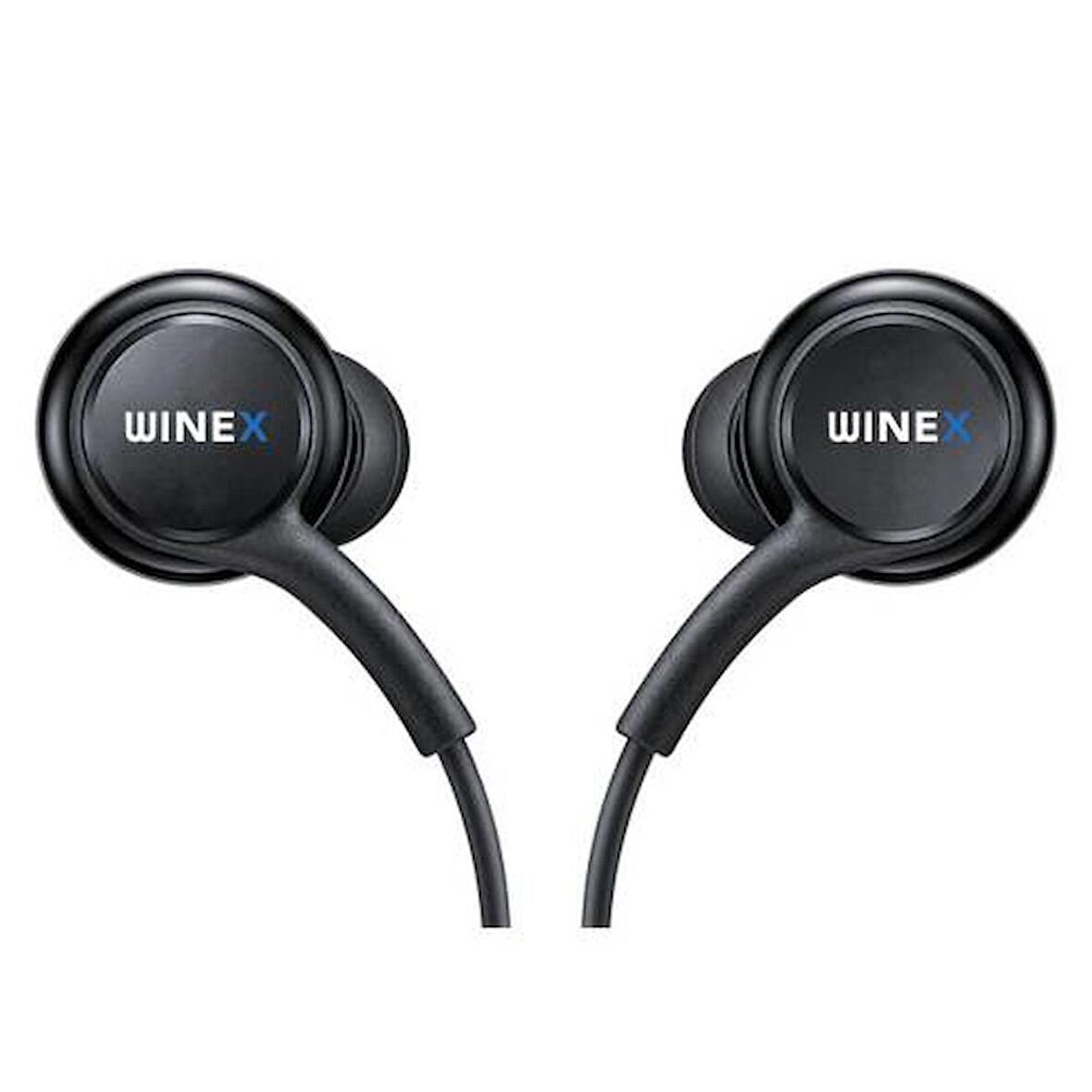 Global AKG Type-C Mikrofonlu Kablolu Kulaklık Siyah