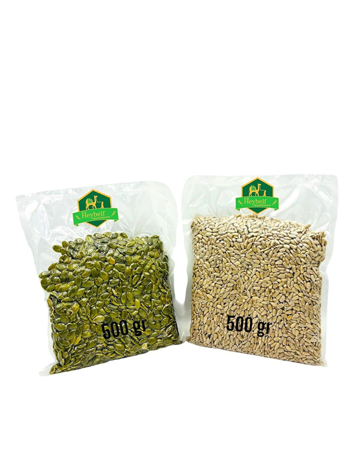 Çiğ Kabak Çekirdeği Içi 500 gr Çiğ Ay Çekirdeği Içi 500 gr 2'li Set (VAKUMLU AMBALAJ)