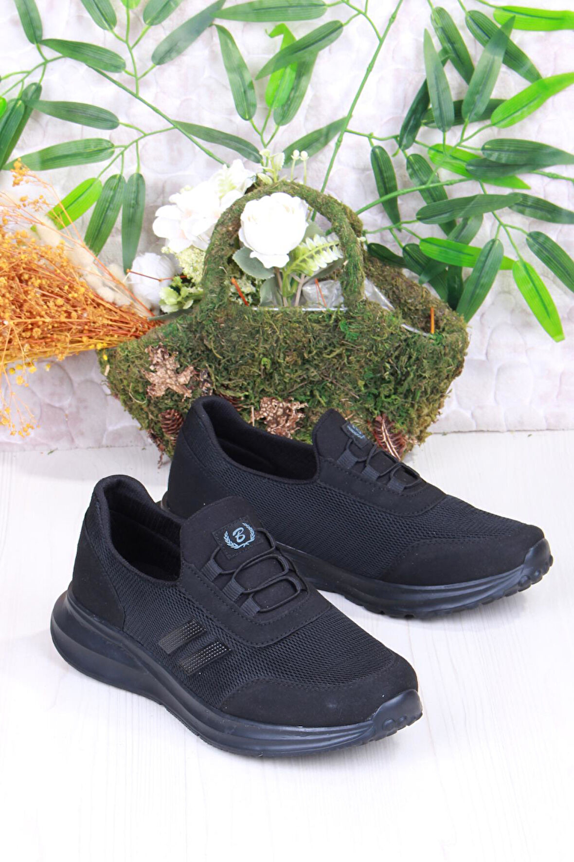 Fort 07602 Comfort Taban Rahat Esnek Yumuşak Bağcıksız Erkek Spor Ayakkabı