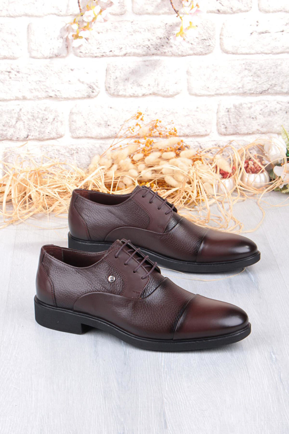 Mehmet Mete 42088 Rahat Kauçuk Taban Hakiki Deri Erkek Ayakkabı