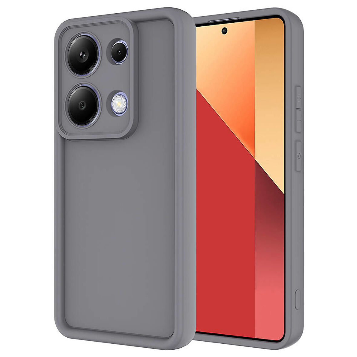 Xiaomi Redmi Note 13 Pro 4G Kılıf Kamera Korumalı Ananas Silikon Kapak