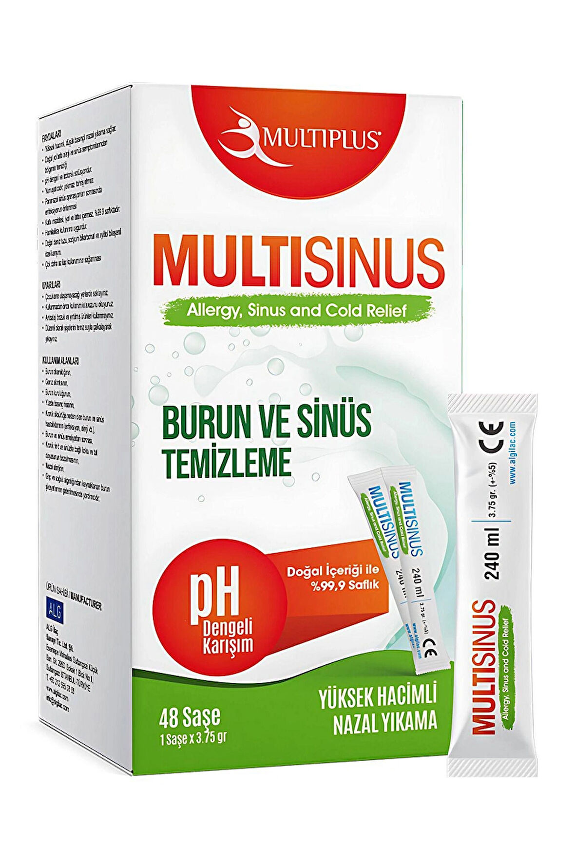 Multiplus Multisinus Burun Ve Sinüs Yedek Kiti x48