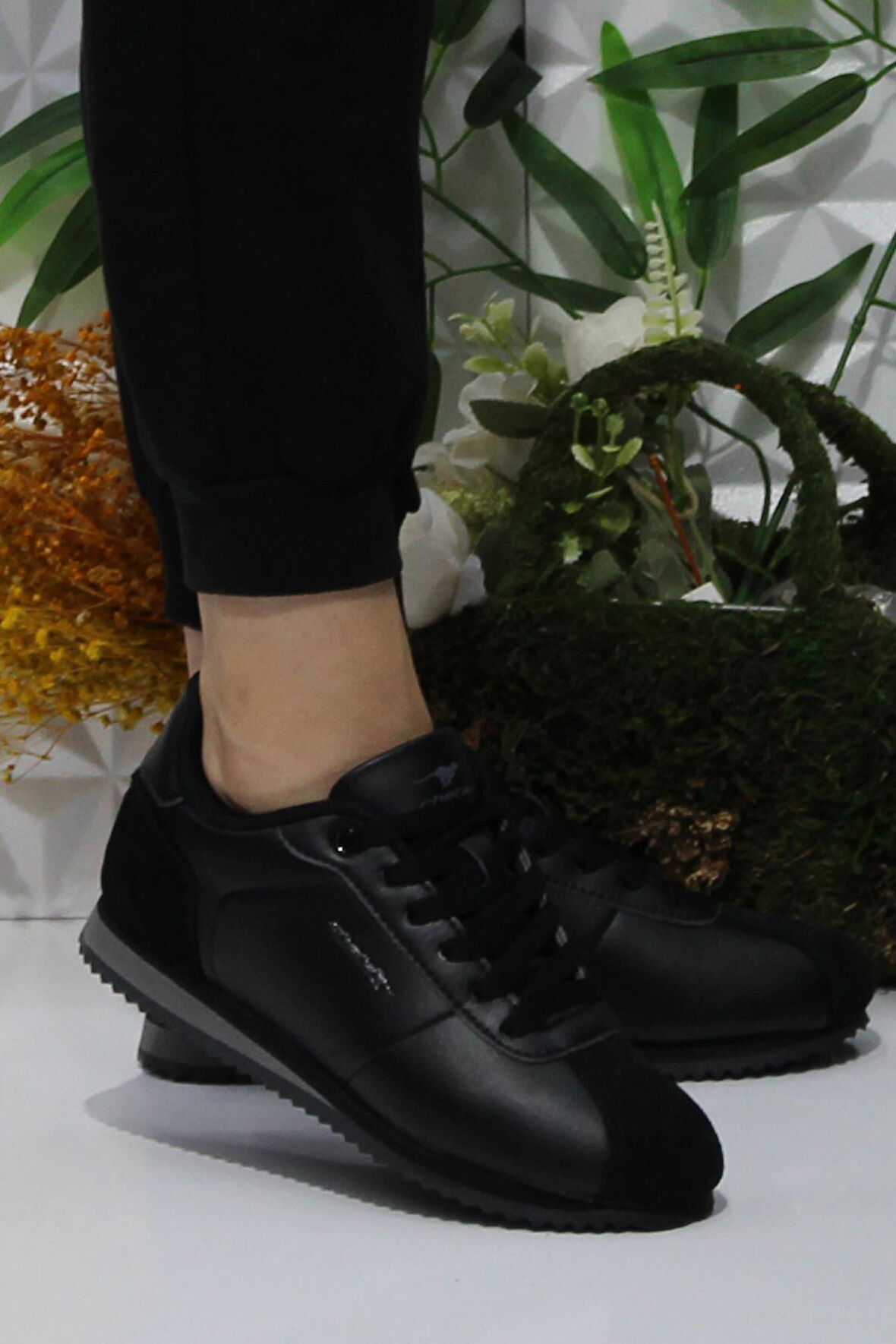 Fort Cheta Cortona Siyah Rahat Kadın Erkek Sneakers Spor Ayakkabı