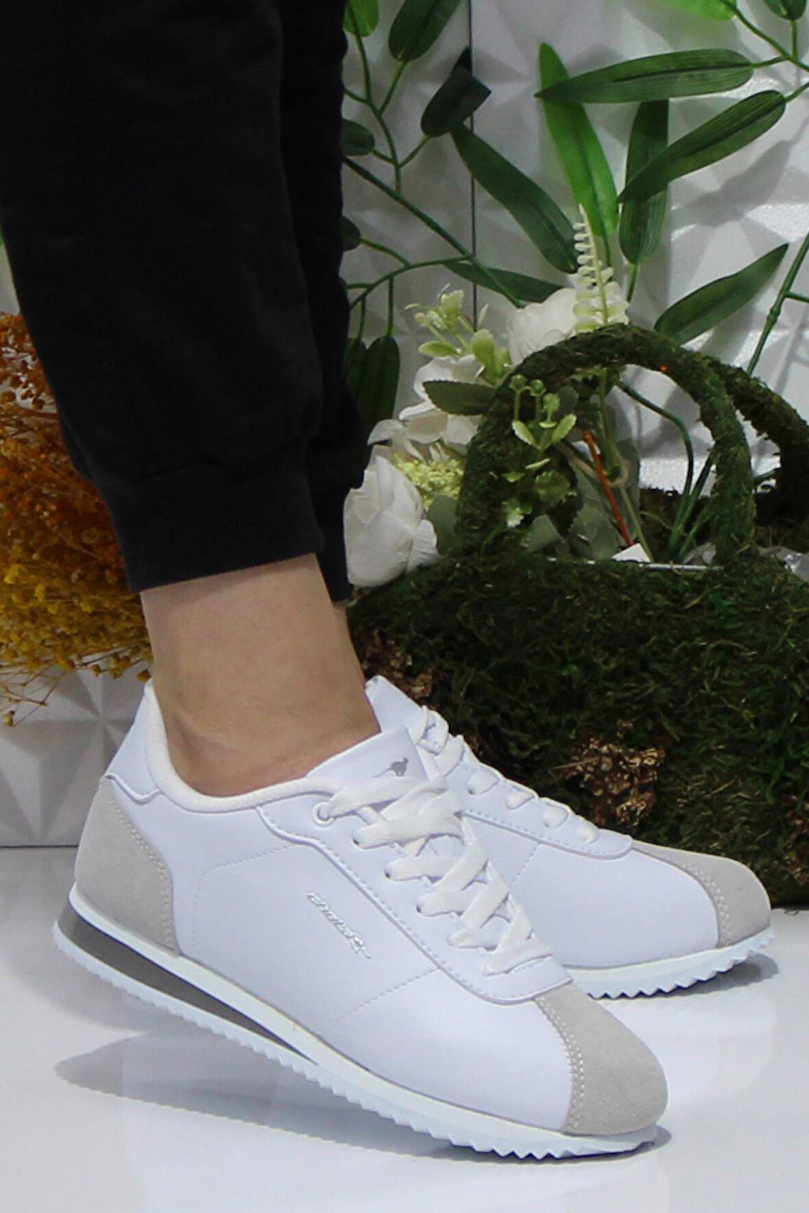 Fort Cheta Cortona Beyaz Rahat Kadın Erkek Sneakers Spor Ayakkabı