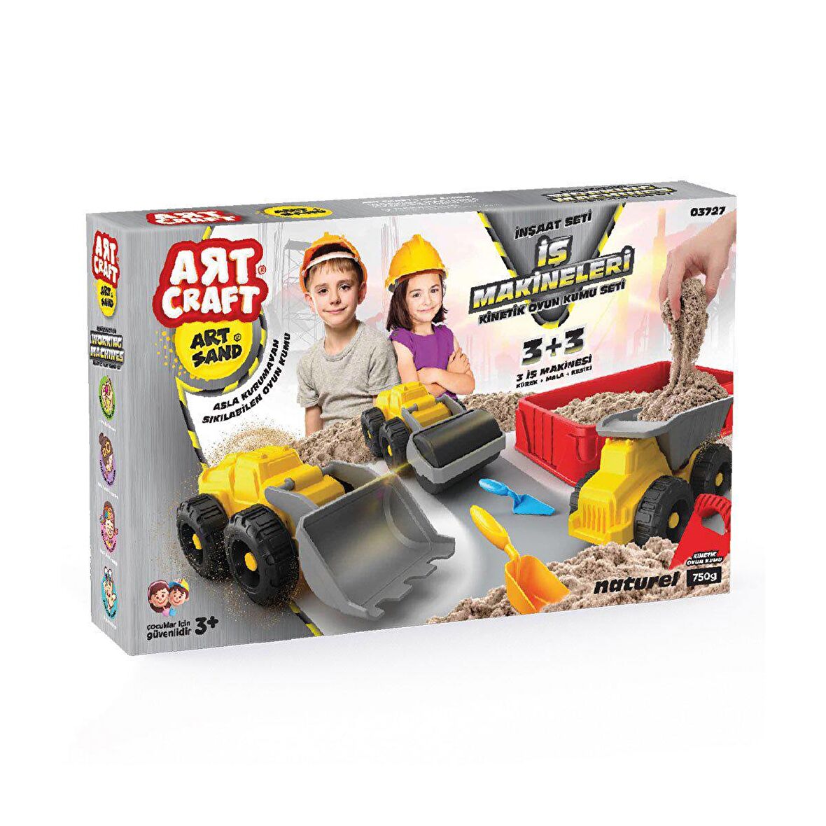 FABBATOYS İş Makineleri Kum Seti 750 gr 