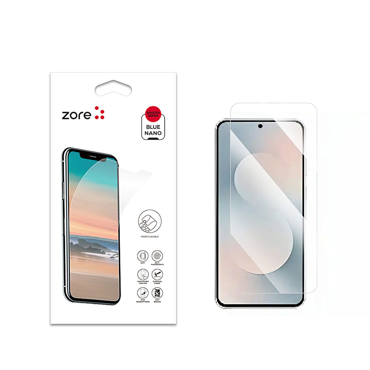 Galaxy S25 FE Blue Nano Ekran Koruyucu