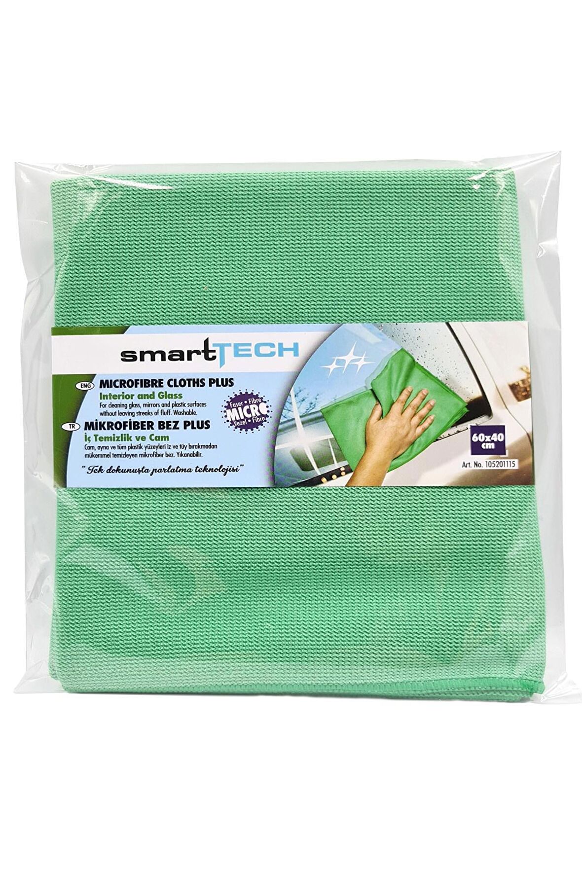 Smart Tech Mikrofiber Bez(İç Temizlik ve Cam)Tekli