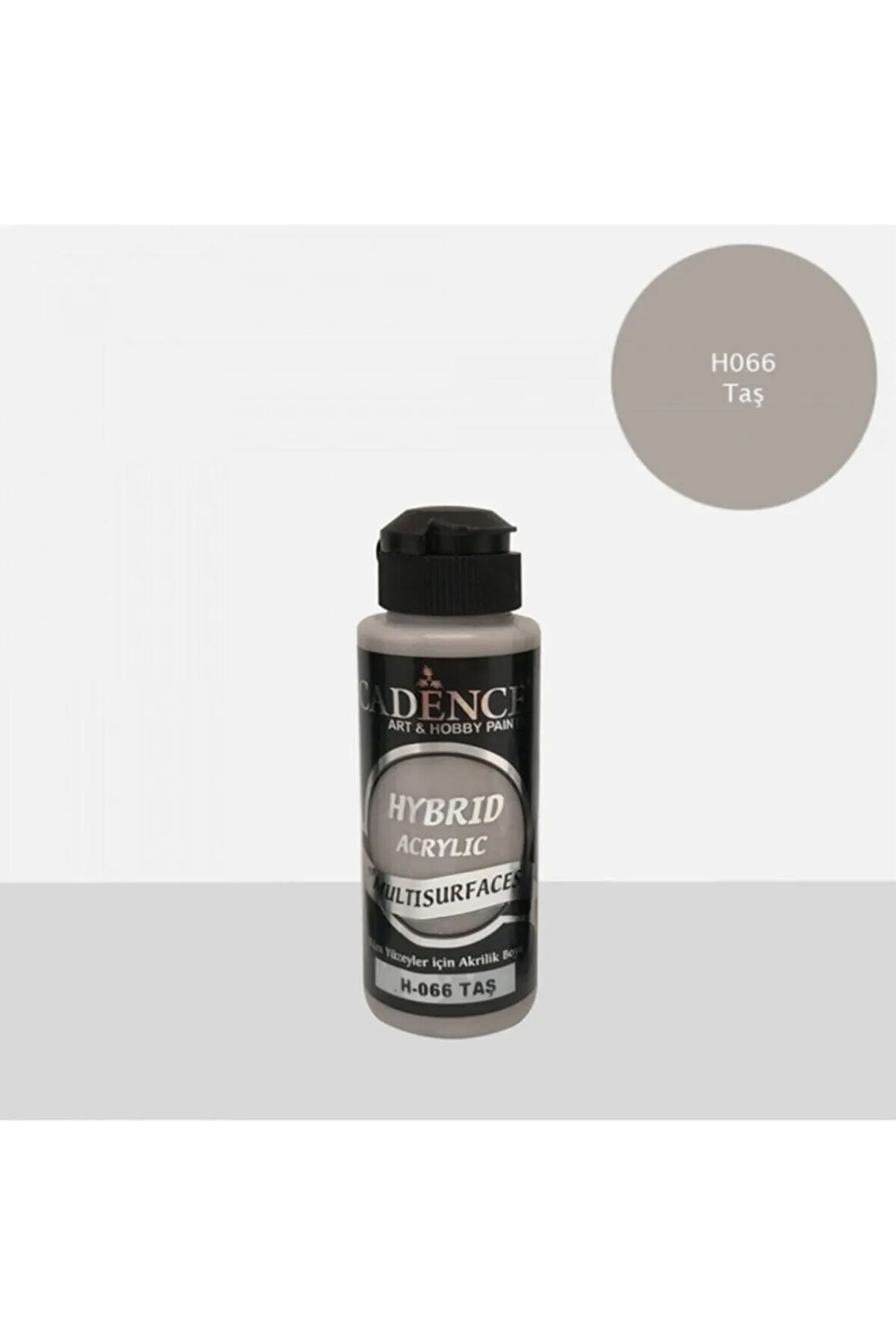 H-066 Taş , Multısurface 120 ml Akrilik Boya