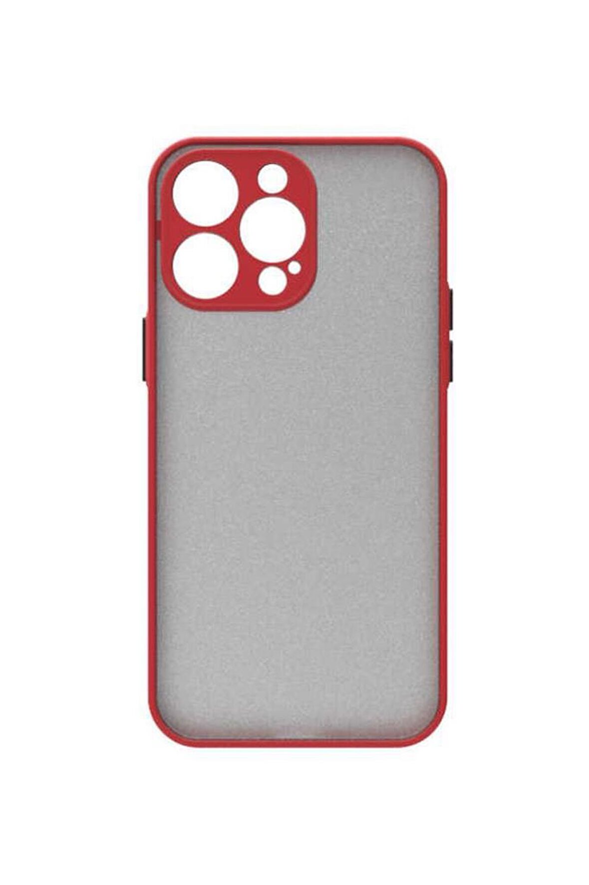 Apple iPhone 14 Pro Kılıf Mat Yüzey Kamera Korumalı Silikon