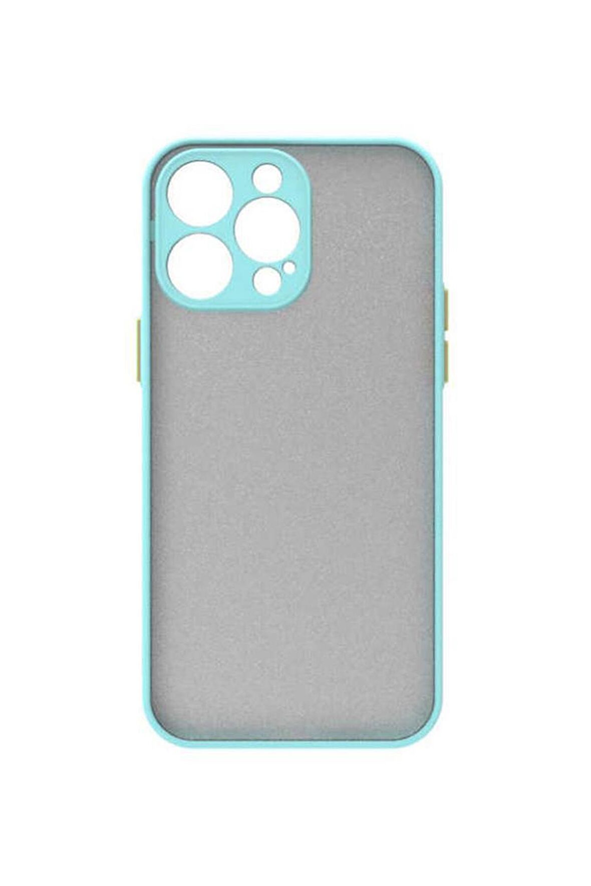 Apple iPhone 14 Pro Kılıf Mat Yüzey Kamera Korumalı Silikon