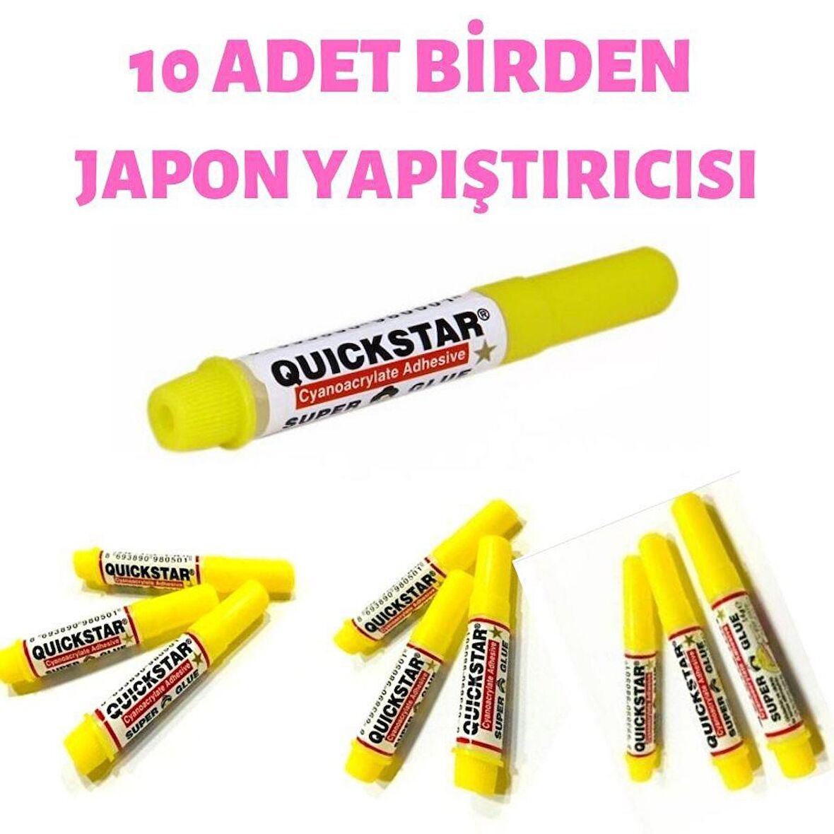 Japon Yapıştırıcı 10 Adet Birden Japon Yapıştırıcısı