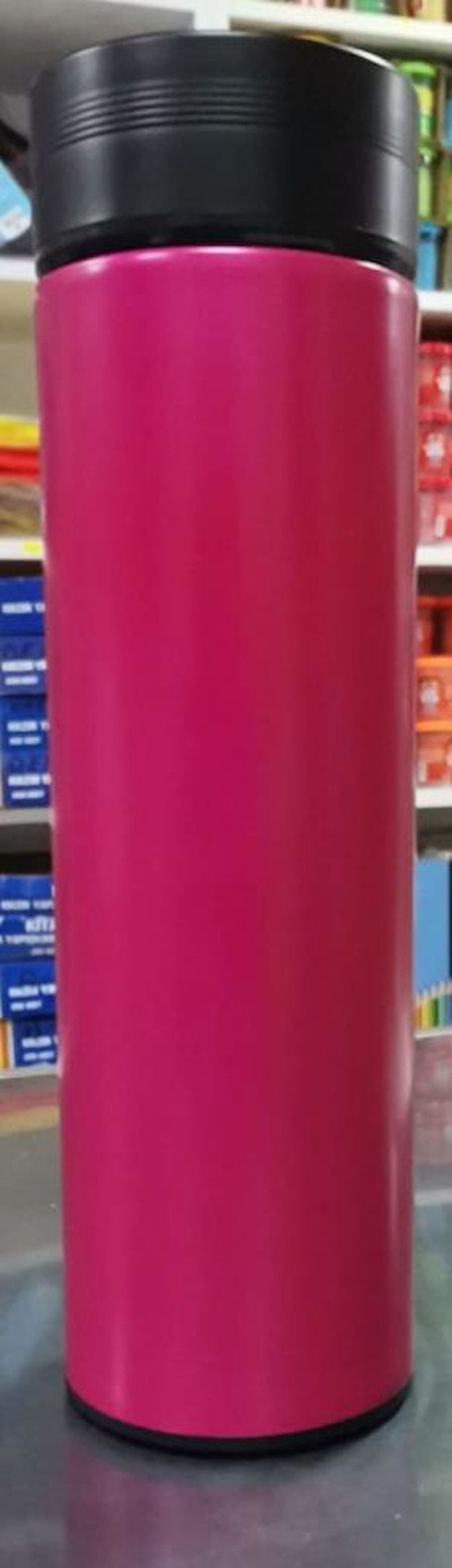 Piano Çelik Termos 500 Ml (Fuşya)