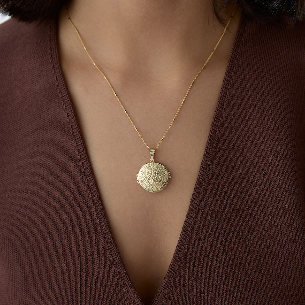 Big Memoire Kapaklı Kolye