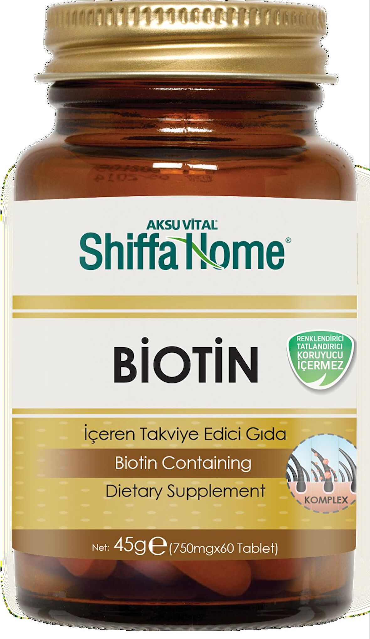 Shiffa Home Biotin Kapsül 60 Adet